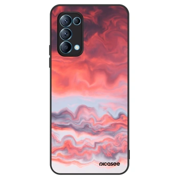 Szilikon tok erre a típusra OPPO Reno 5 5G - Sunset