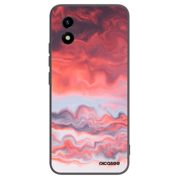 Picasee fekete szilikon tok az alábbi mobiltelefonokra Vivo Y01 - Sunset