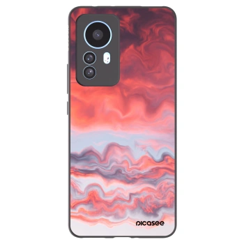 Picasee fekete szilikon tok az alábbi mobiltelefonokra Xiaomi 12T - Sunset