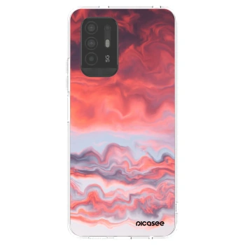 Picasee átlátszó szilikon tok az alábbi mobiltelefonokra OPPO A94 5G - Sunset