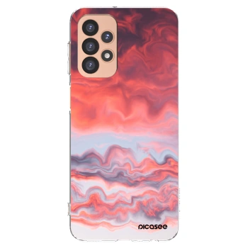 Picasee átlátszó szilikon tok az alábbi mobiltelefonokra Samsung Galaxy A23 A236B 5G - Sunset