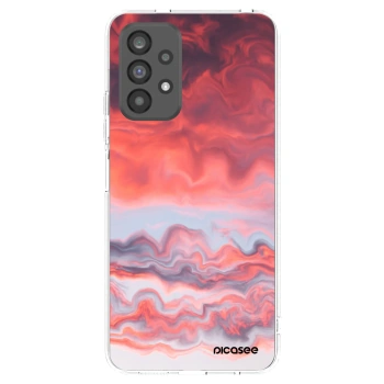 Picasee átlátszó szilikon tok az alábbi mobiltelefonokra Samsung Galaxy A73 5G - Sunset