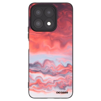 Picasee fekete szilikon tok az alábbi mobiltelefonokra Honor X8a - Sunset