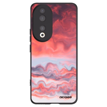 Picasee fekete szilikon tok az alábbi mobiltelefonokra Honor 90 5G - Sunset