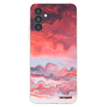 Picasee átlátszó szilikon tok az alábbi mobiltelefonokra Samsung Galaxy A04s A047F - Sunset