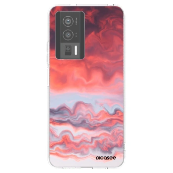 Picasee átlátszó szilikon tok az alábbi mobiltelefonokra Xiaomi Poco F5 Pro 5G - Sunset