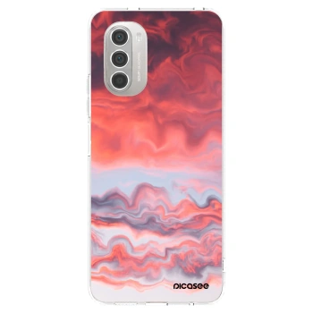 Picasee átlátszó szilikon tok az alábbi mobiltelefonokra Motorola Moto G51 - Sunset