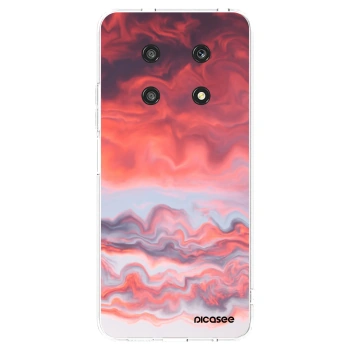Picasee átlátszó szilikon tok az alábbi mobiltelefonokra Honor Magic4 Lite 5G - Sunset