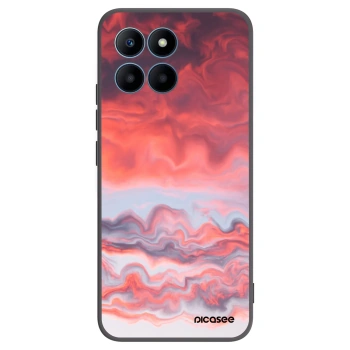 Picasee fekete szilikon tok az alábbi mobiltelefonokra Honor 70 Lite - Sunset