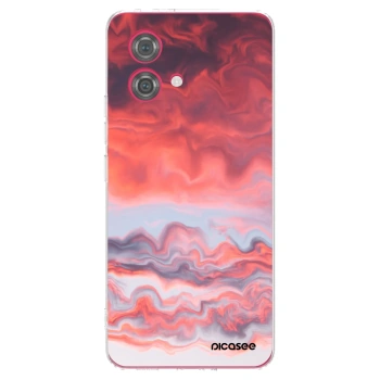 Picasee átlátszó szilikon tok az alábbi mobiltelefonokra Motorola Moto G84 5G - Sunset