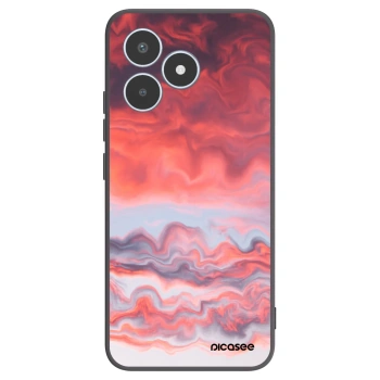 Picasee fekete szilikon tok az alábbi mobiltelefonokra Realme C53 - Sunset