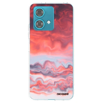 Picasee átlátszó szilikon tok az alábbi mobiltelefonokra Motorola Edge 40 Neo - Sunset