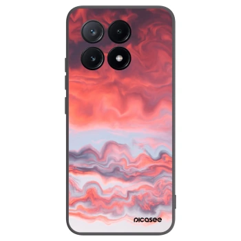 Picasee fekete szilikon tok az alábbi mobiltelefonokra Xiaomi Poco X6 Pro - Sunset