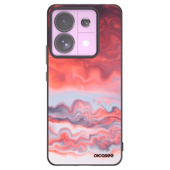 Picasee fekete szilikon tok az alábbi mobiltelefonokra Xiaomi Redmi Note 13 Pro 5G - Sunset
