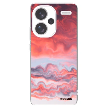 Picasee átlátszó szilikon tok az alábbi mobiltelefonokra Xiaomi Redmi Note 13 Pro+ 5G - Sunset