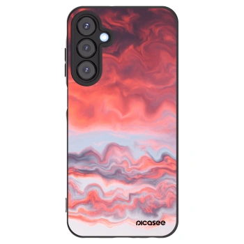 Picasee fekete szilikon tok az alábbi mobiltelefonokra Samsung Galaxy A25 A256B 5G - Sunset