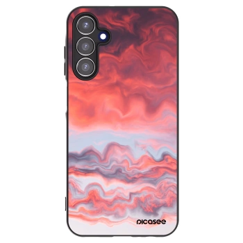 Picasee fekete szilikon tok az alábbi mobiltelefonokra Samsung Galaxy A15 A156B 5G - Sunset