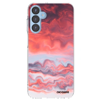 Picasee átlátszó szilikon tok az alábbi mobiltelefonokra Samsung Galaxy A15 A156B 5G - Sunset