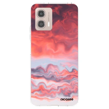 Picasee átlátszó szilikon tok az alábbi mobiltelefonokra Motorola Moto G53 5G - Sunset