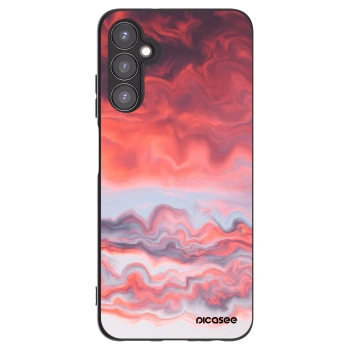 Picasee fekete szilikon tok az alábbi mobiltelefonokra Samsung Galaxy A05s A057G - Sunset