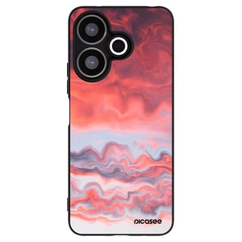 Picasee fekete szilikon tok az alábbi mobiltelefonokra Xiaomi Redmi 13 4G - Sunset