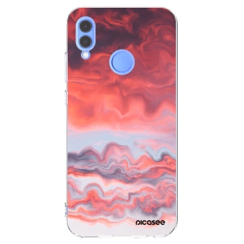 Picasee átlátszó szilikon tok az alábbi mobiltelefonokra Honor 10 Lite - Sunset