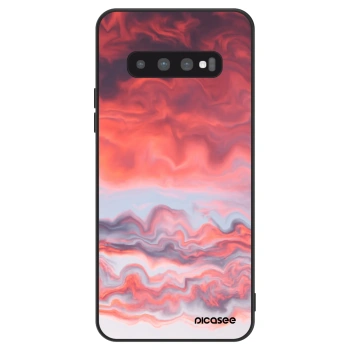 Szilikon tok erre a típusra Samsung Galaxy S10 Plus G975 - Sunset