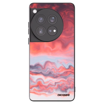 Picasee fekete szilikon tok az alábbi mobiltelefonokra OnePlus 12 5G - Sunset