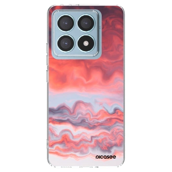 Picasee átlátszó szilikon tok az alábbi mobiltelefonokra Xiaomi 14T Pro - Sunset