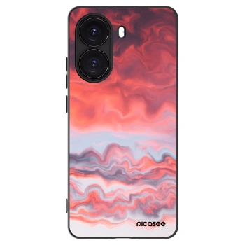 Picasee fekete szilikon tok az alábbi mobiltelefonokra Xiaomi Poco X7 Pro 5G - Sunset