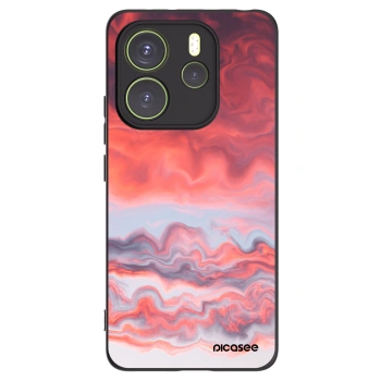 Picasee fekete szilikon tok az alábbi mobiltelefonokra Xiaomi Redmi Note 14 4G - Sunset