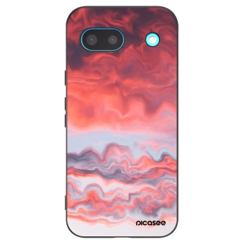 Picasee fekete szilikon tok az alábbi mobiltelefonokra Google Pixel 8a - Sunset