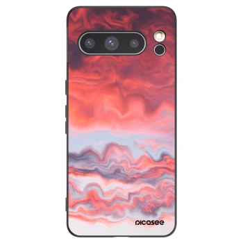 Picasee fekete szilikon tok az alábbi mobiltelefonokra Google Pixel 8 Pro - Sunset