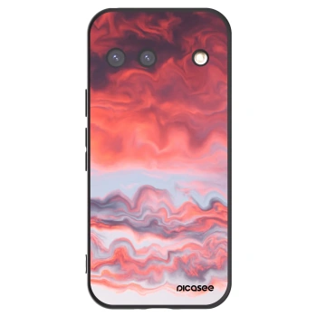 Picasee fekete szilikon tok az alábbi mobiltelefonokra Google Pixel 9 - Sunset