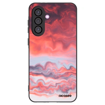 Picasee fekete szilikon tok az alábbi mobiltelefonokra Samsung Galaxy A56 5G A566B - Sunset