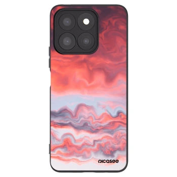 Picasee fekete szilikon tok az alábbi mobiltelefonokra Honor X8c - Sunset