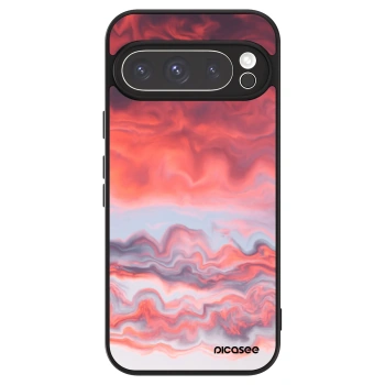 Szilikon tok erre a típusra Google Pixel 9 Pro - Sunset