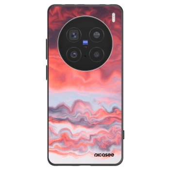 Picasee fekete szilikon tok az alábbi mobiltelefonokra Vivo X200 Pro - Sunset