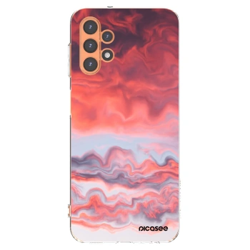 Picasee átlátszó szilikon tok az alábbi mobiltelefonokra Samsung Galaxy A13 5G - Sunset