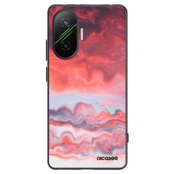 Picasee fekete szilikon tok az alábbi mobiltelefonokra Xiaomi Poco F7 5G - Sunset