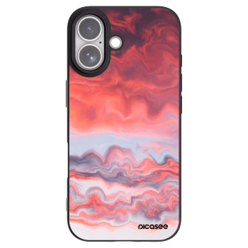 Picasee fekete szilikon tok az alábbi mobiltelefonokra Apple iPhone 17 - Sunset