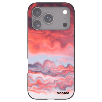 Picasee fekete szilikon tok az alábbi mobiltelefonokra Apple iPhone 17 Pro - Sunset