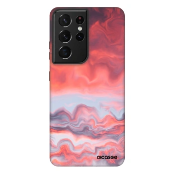 Picasee Fashion Case Samsung Galaxy S21 Ultra 5G G998B - Sunset