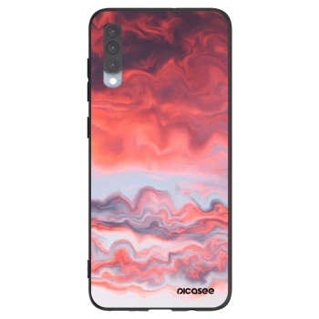Picasee fekete szilikon tok az alábbi mobiltelefonokra Samsung Galaxy A70 A705F - Sunset