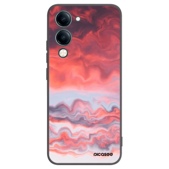 Picasee fekete szilikon tok az alábbi mobiltelefonokra Vivo Y29s 5G - Sunset