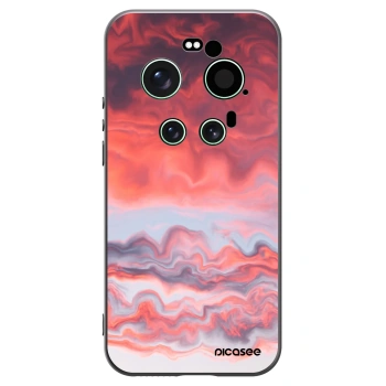 Picasee fekete szilikon tok az alábbi mobiltelefonokra Xiaomi 17 Ultra - Sunset