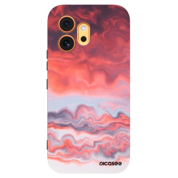 Picasee fekete szilikon tok az alábbi mobiltelefonokra Honor 600 - Sunset