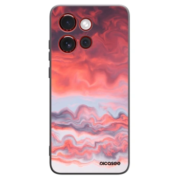 Picasee fekete szilikon tok az alábbi mobiltelefonokra Motorola Edge 60 Neo 5G - Sunset
