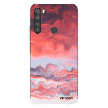 Picasee átlátszó szilikon tok az alábbi mobiltelefonokra Xiaomi Redmi Note 8 - Sunset