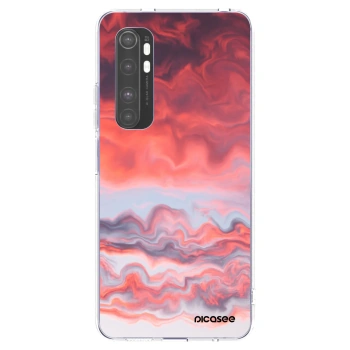 Picasee átlátszó szilikon tok az alábbi mobiltelefonokra Xiaomi Mi Note 10 Lite - Sunset